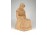 Jelzett Vajna Józsefné halimbai imádkozó néni kerámia figura 1954