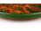 Nagyméretű kézzel festett kerámia asztalközép kínáló tál gyümölcsös tál 28.5 cm