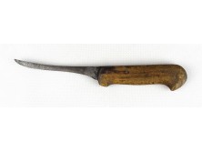 Régi szénacélpengés konyhai kés 25.5 cm