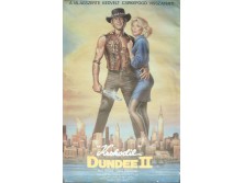 Krokodil Dundee II. retro moziplakát 1989
