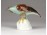 Régi Aquincum porcelán madár figura