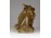 Régi síró porcelán medve figura 11.5 cm