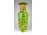 Iparművészeti csorgatott mázas retro kerámia váza 37.5 cm