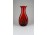 Anyagában színezett fújt üveg váza 26 cm