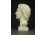 Nagy Sándor festett gipsz mellszobor 16.5 cm