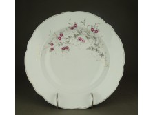 Porcelán virágos mélytányér 24.5 cm