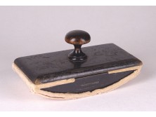 Régi PATENT MOSTER fa tapper tinta itató íróasztali kellék