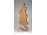 Régi jelzett nagyméretű festett olasz cserép asztalközép dísztál 30.5 cm
