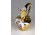 Régi kisméretű aranyozott osztrák porcelán kiöntő WIEN KARLSKIRCHE városképes váza