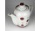 Régi szarvasos jelzésű orosz pöttyös porcelán kancsó 17 cm