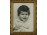 Régi keretezett gyerek csecsemő fotográfia 1950