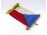 Régi kisméretű selyem cseh zászló 22.5 x 14 cm