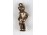 Réz pisilő brüsszeli kisfiú szobrocska akasztóval