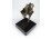 Hatalmas levelibéka bronz kisplasztika márvány talapzaton 34.5 cm