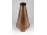 Iparművészeti vörösréz váza szép ötvösmunka 20.5 cm