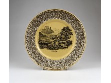 Régi jelzett porcelán tányér dísztányér SCHÖNBERG 20 cm