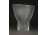 Különleges művészi üveg váza díszváza 14.5 cm