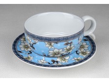 Jelzett különleges kínai porcelán kávéscsésze