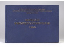 Országos nyomtatvány mintatár V. kiadás 1979 PIÉRT ÁRUKATALÓGUS 