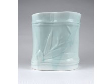 Különleges keleti porcelán váza díszváza 12.5 cm