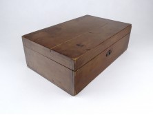 Régi fadoboz kártyadoboz 9 x 27 x 17 cm