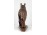 Régi német juhászkutya fém öntvény szobor 20 x 29 cm
