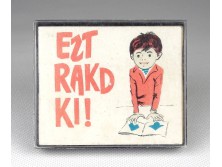 Retro EZT RAKD KI! készségfejlesztő játék