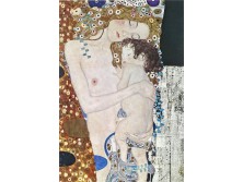 Gustav Klimt : Anya gyermekével 40.5 x 30.5 cm