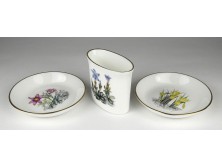 Royal Worcester angol porcelán dísztárgy 3 darab