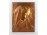 Régi Szűz Mária bronzírozott plakett 25.5 x 19.5 cm