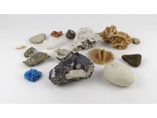 Régi ásvány kőzet gyűjtemény
