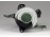 Régi hibátlan muránói fújt üveg pingvin 13.5 cm
