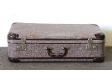 Retro utazó táska bőrönd koffer 20 x 46 x 66 cm