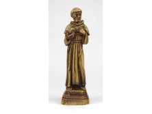 Assisi Szent Ferenc műgyanta szobor 19 cm