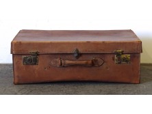 Antik marrhabőr koffer bőrönd