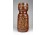 Német barna mázas mid century kerámia váza 24 cm