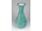 Jelzett Takács zöld mázas kerámia váza 22 cm