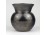 Mid century grafitszürke kerámia váza díszváza 10 cm