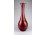 Nagyméretű vastagfalú üveg váza virágváza 45 cm