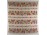 Régi paprikás virágos kalocsai mintás vászon anyag terítő 125 x 140 cm