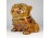 Nagyméretű Iparművészeti Világhy kerámia bulldog kutya