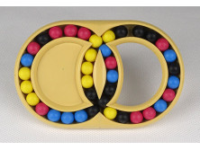 Bűvös gyűrű retro logikai rubik játék Hungarian rings