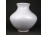 Retro hófehér kerámia váza 18.5 cm
