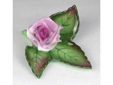 Hollóházi porcelán rózsa