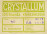 Crystallum sötétkamra védőszínszűrő "B" dobozában