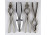 Régi fém diótörő mogyorótörő konyhai eszköz 4 darab