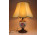 Régi porcelán testű lámpa 48 cm