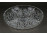 Nagyméretű nassos asztalközép kínáló tál gyümölcskínáló tál 25.5 cm