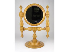 Szép állapotú billenő borotválkozó tükör pipere tükör 28 cm