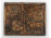 Hortobágyi jelenet fém fali dísz csikósok juhászok kondások 21.5 x 27.5 cm